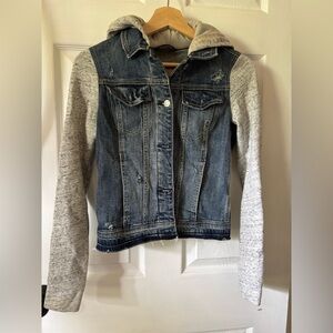 Women’s Denim Jacket with Soft Sleeves